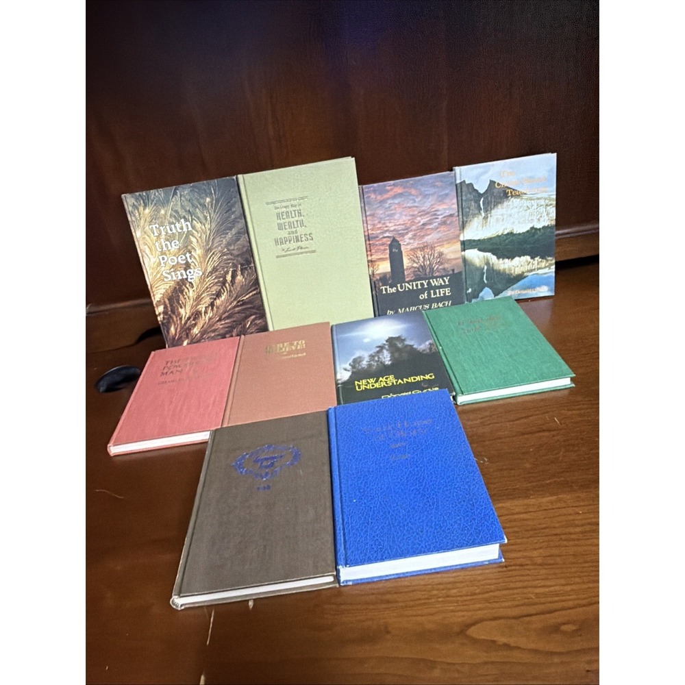 Church Of Unity School of Christianity Lot 10 Books Fillmore Cady Rowland VTG - Picture 1 of 13